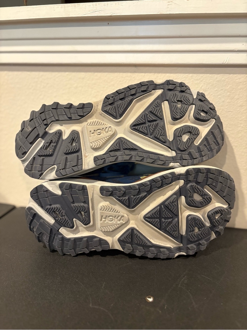 HOKA Stinson 7 ATR Men's Size 11.5 D Max Cushioned Trail Running Blue Shoes - Picture 9 of 10